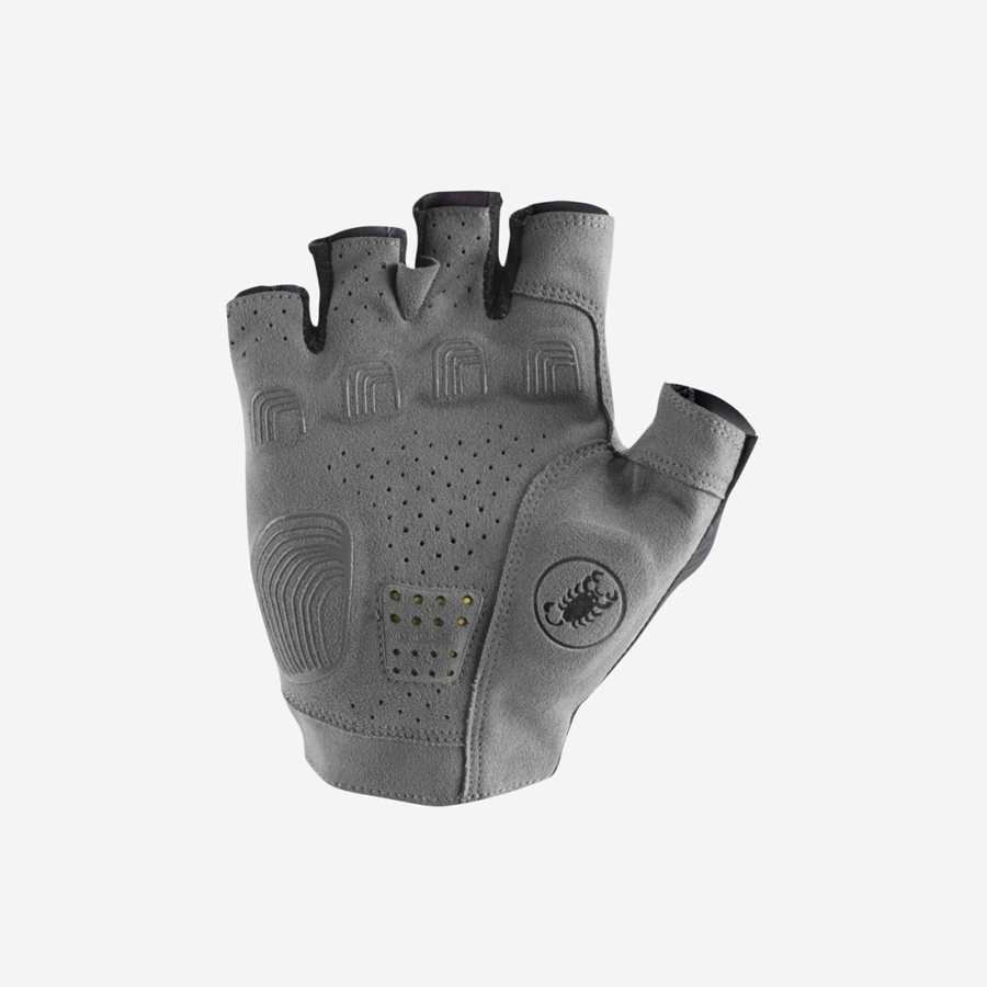 Castelli PREMIO Men Gloves Grey | WNQVDS-340