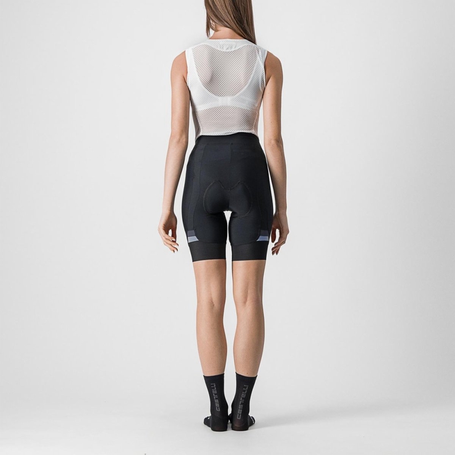 Castelli PRIMA Women Shorts Black / Dark Grey | KCEUBL-075