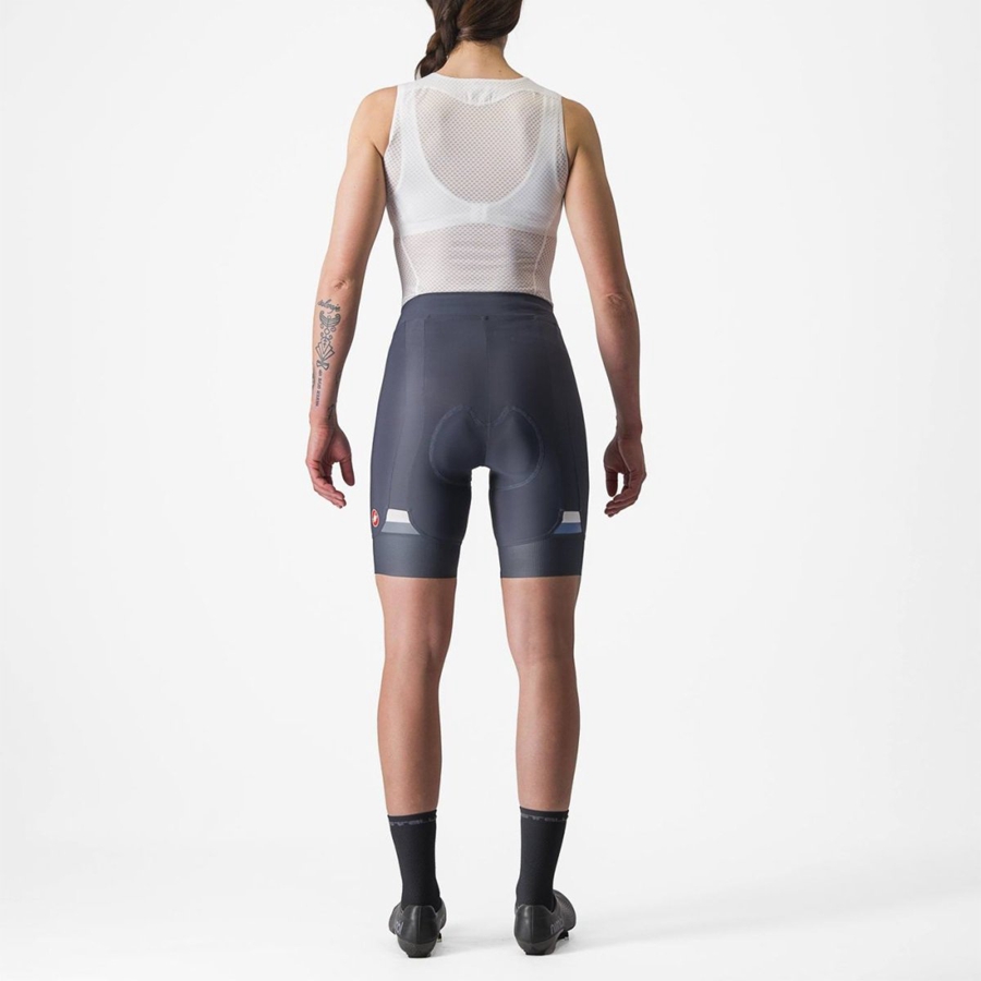 Castelli PRIMA Women Shorts Blue | TXMUKI-023