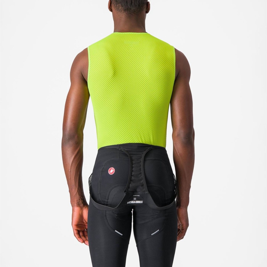 Castelli PRO MESH 2.0 SLEEVELESS Men Base Layer Light Green | BMPKTI-802