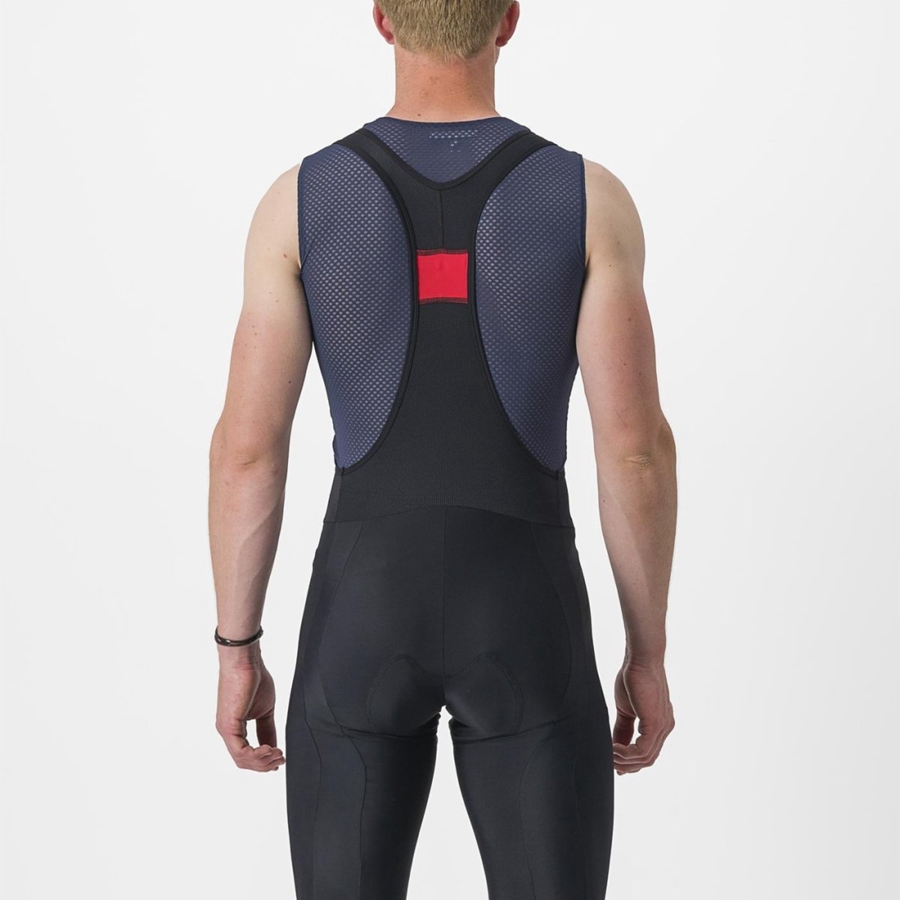 Castelli PRO MESH 2.0 SLEEVELESS Men Base Layer Blue | PJMHNG-297