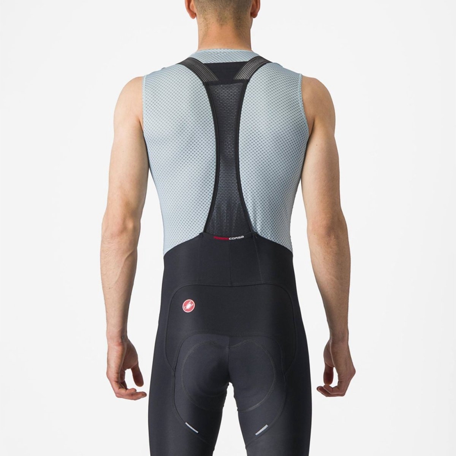 Castelli PRO MESH 2.0 SLEEVELESS Men Base Layer Blue | MDUETH-580