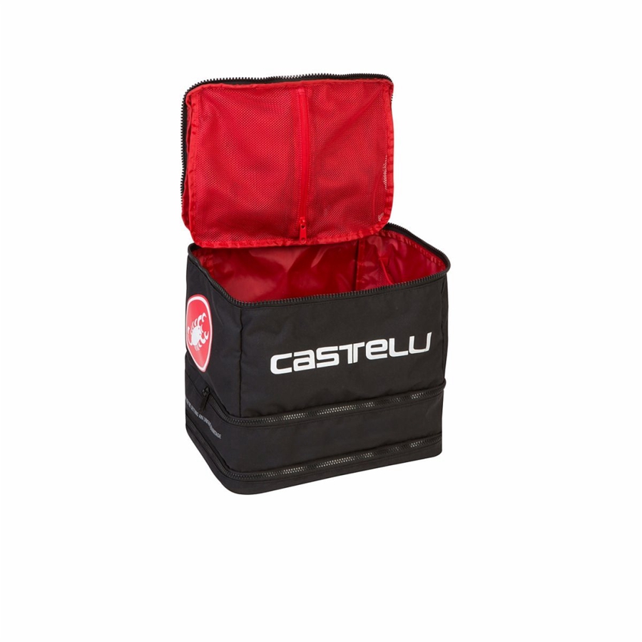 Castelli RACE RAIN Women Bags Black | SRLBQP-091