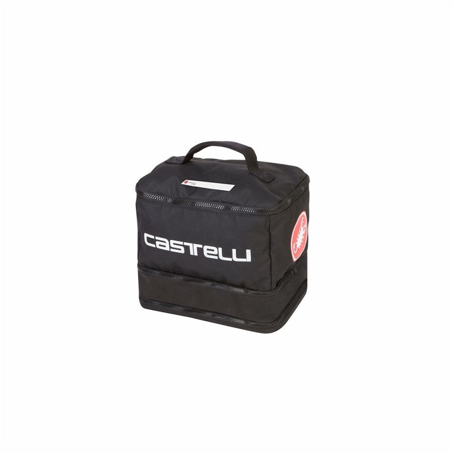 Castelli RACE RAIN Women Bags Black | SRLBQP-091