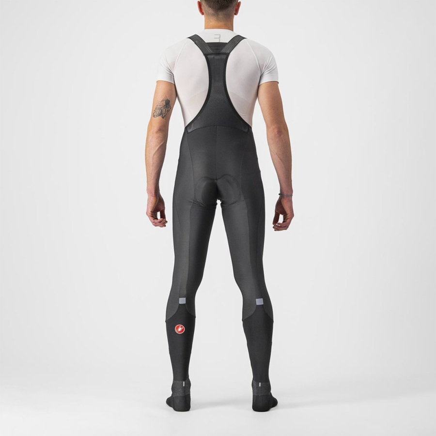 Castelli SEMIFREDDO Men Bib Tights Black | LPGVTB-612