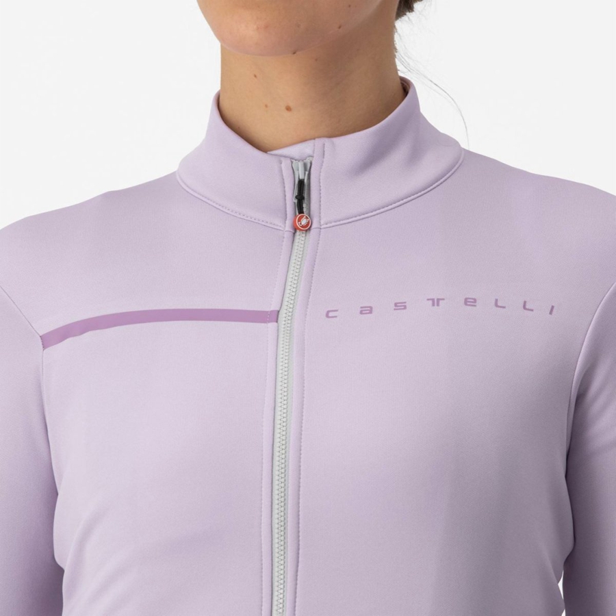 Castelli SINERGIA 2 FZ Women Jersey Purple / Purple | BSYJTV-091