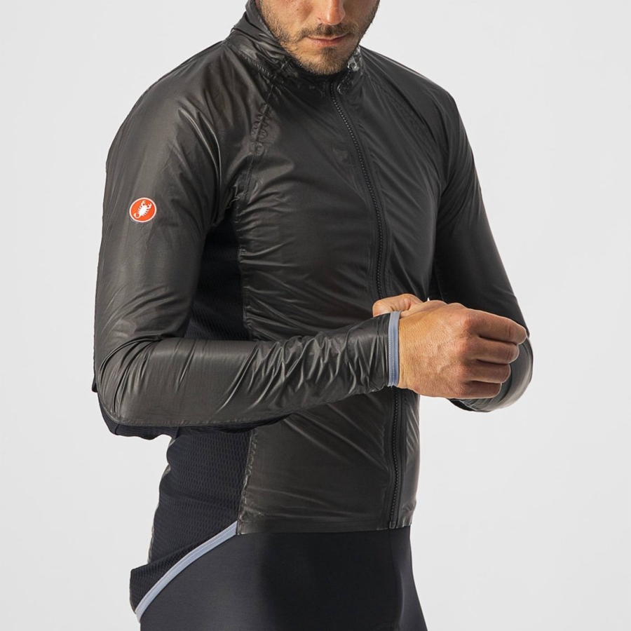 Castelli SLICKER PRO Men Protection Black | APIXYK-761