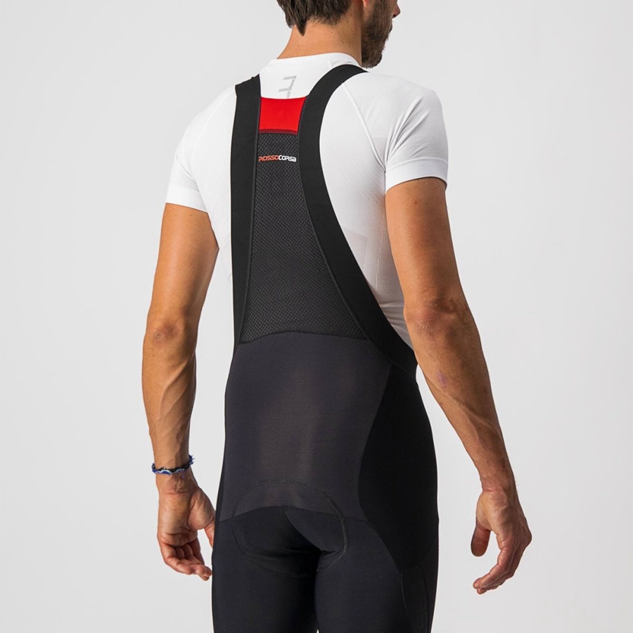 Castelli SORPASSO RoS BIB KNICKER Men Leggings Black | XQVWRN-324