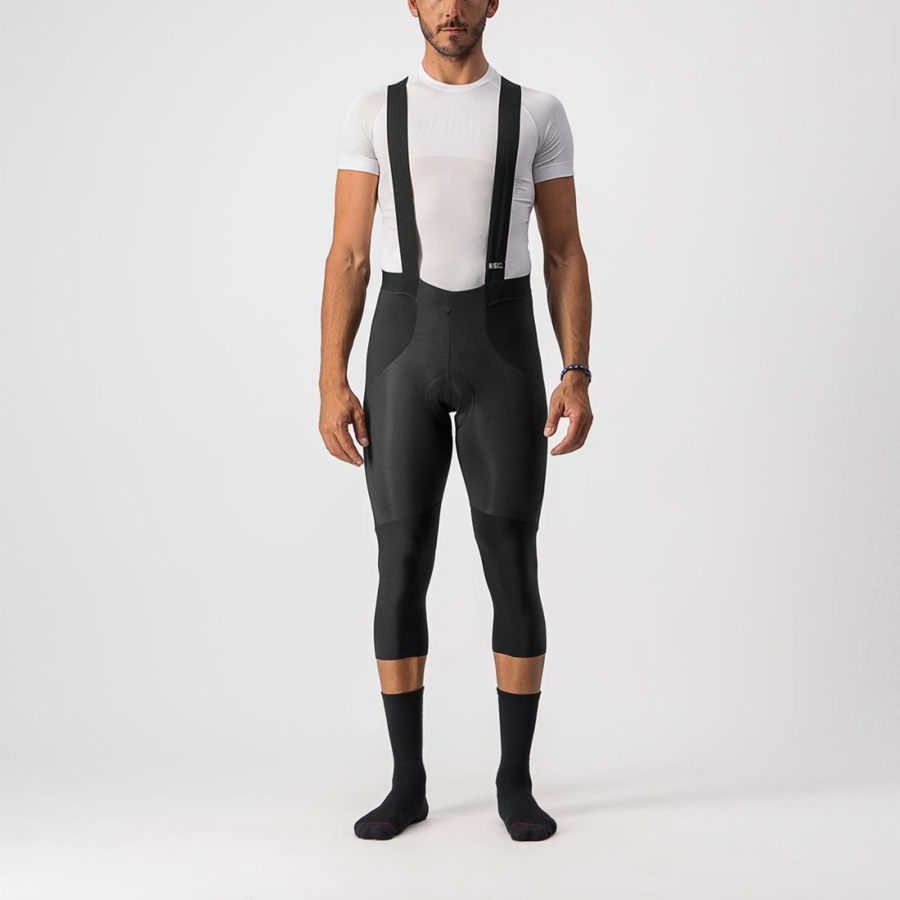 Castelli SORPASSO RoS BIB KNICKER Men Leggings Black | XQVWRN-324