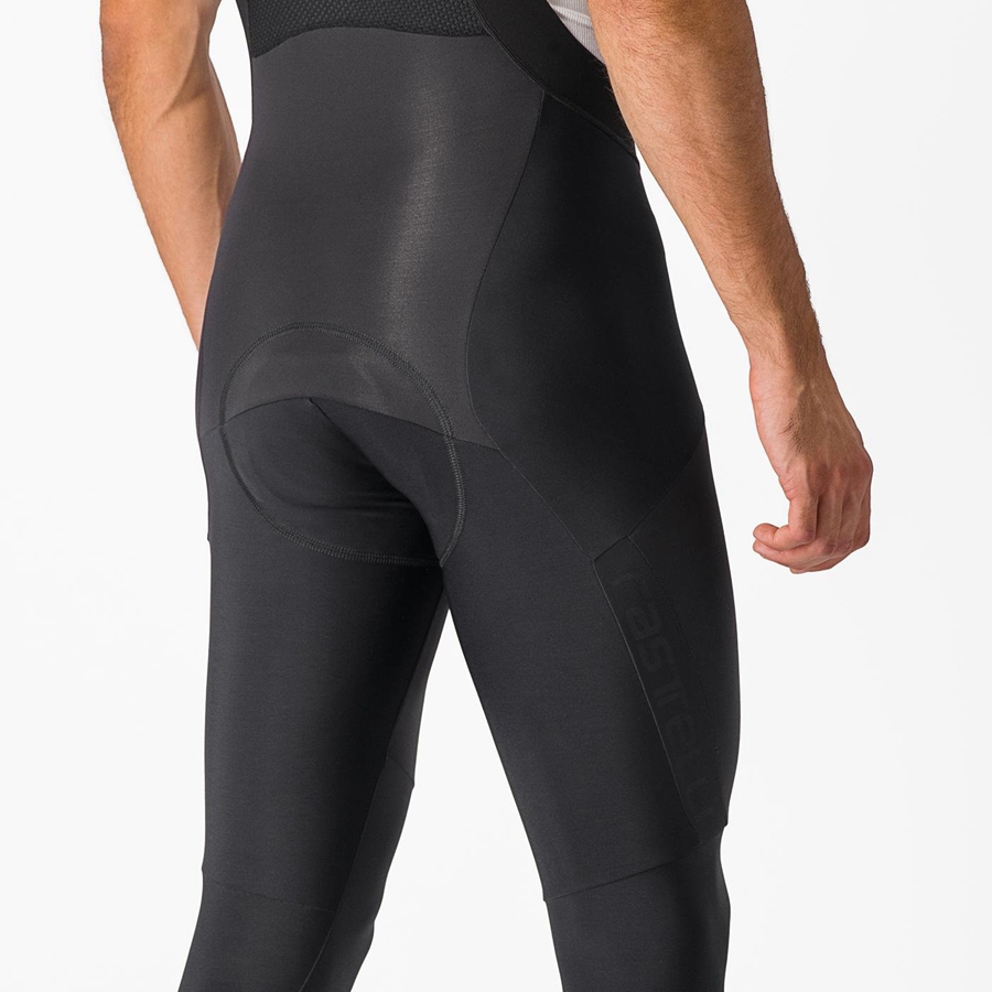 Castelli SORPASSO RoS Men Bib Tights Black | KAVCER-217