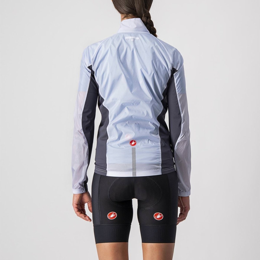 Castelli SQUADRA STRETCH W Women Protection Silver Grey / Dark Grey | MKPUHZ-093