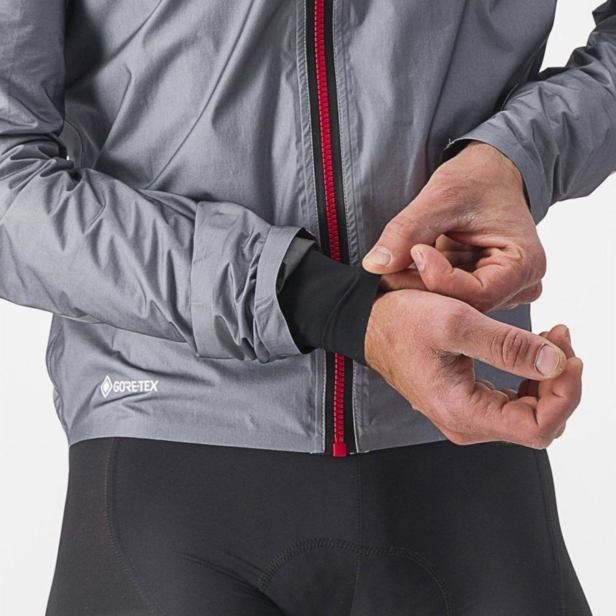 Castelli TEMPESTA LITE Men Protection Grey | ANVQPT-315