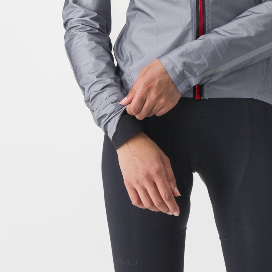 Castelli TEMPESTA LITE W Women Protection Grey | UCJXYZ-184