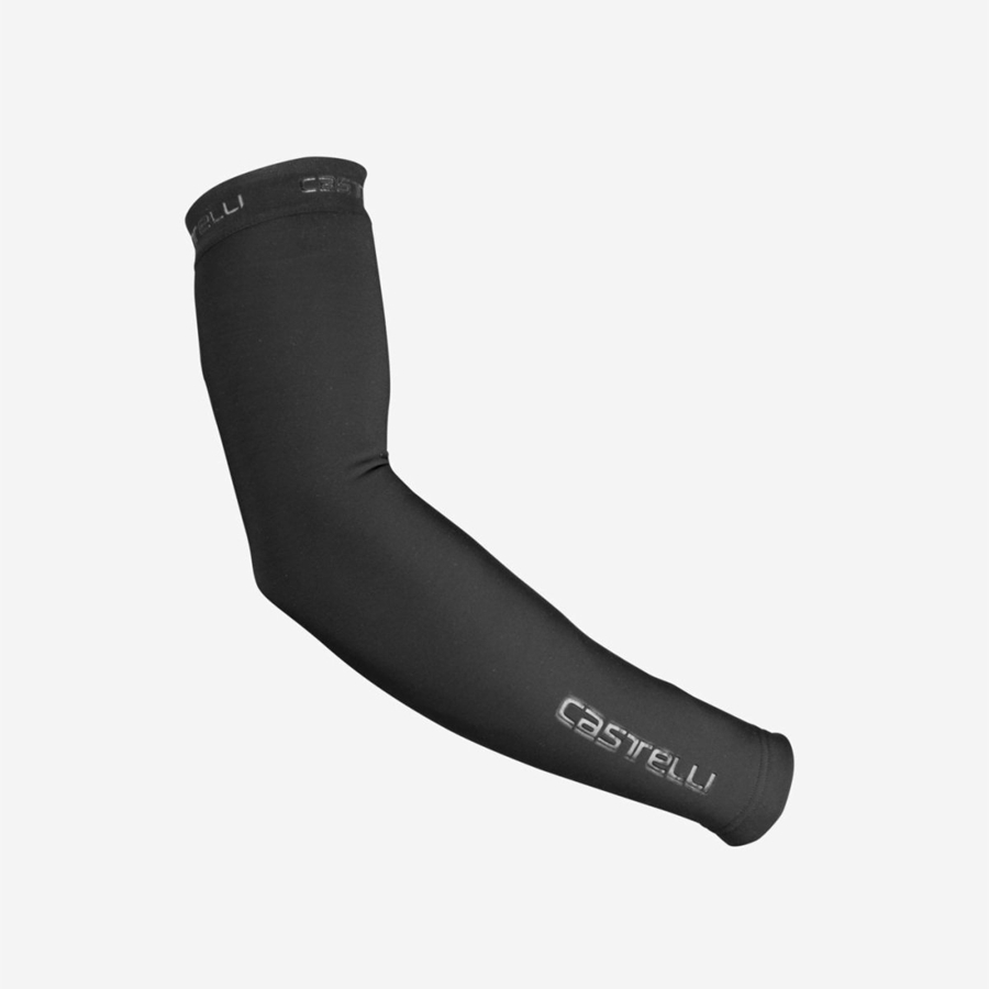 Castelli THERMOFLEX 2 Men Arm Warmer Black | UPIDAJ-102