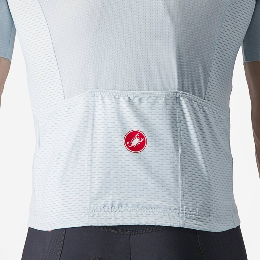 Castelli TRADIZIONE Men Jersey Blue / Blue / Grey | OLVPGR-872