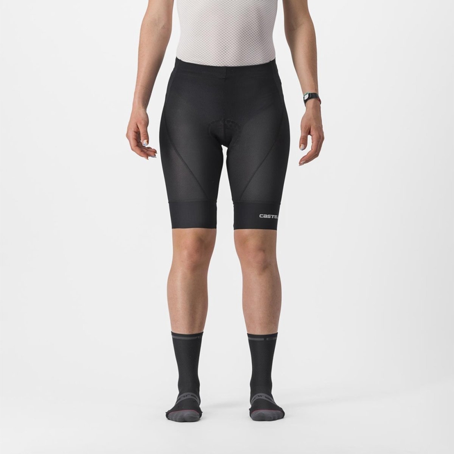 Castelli TRAIL W LINER Women Shorts Black | BCADYF-547