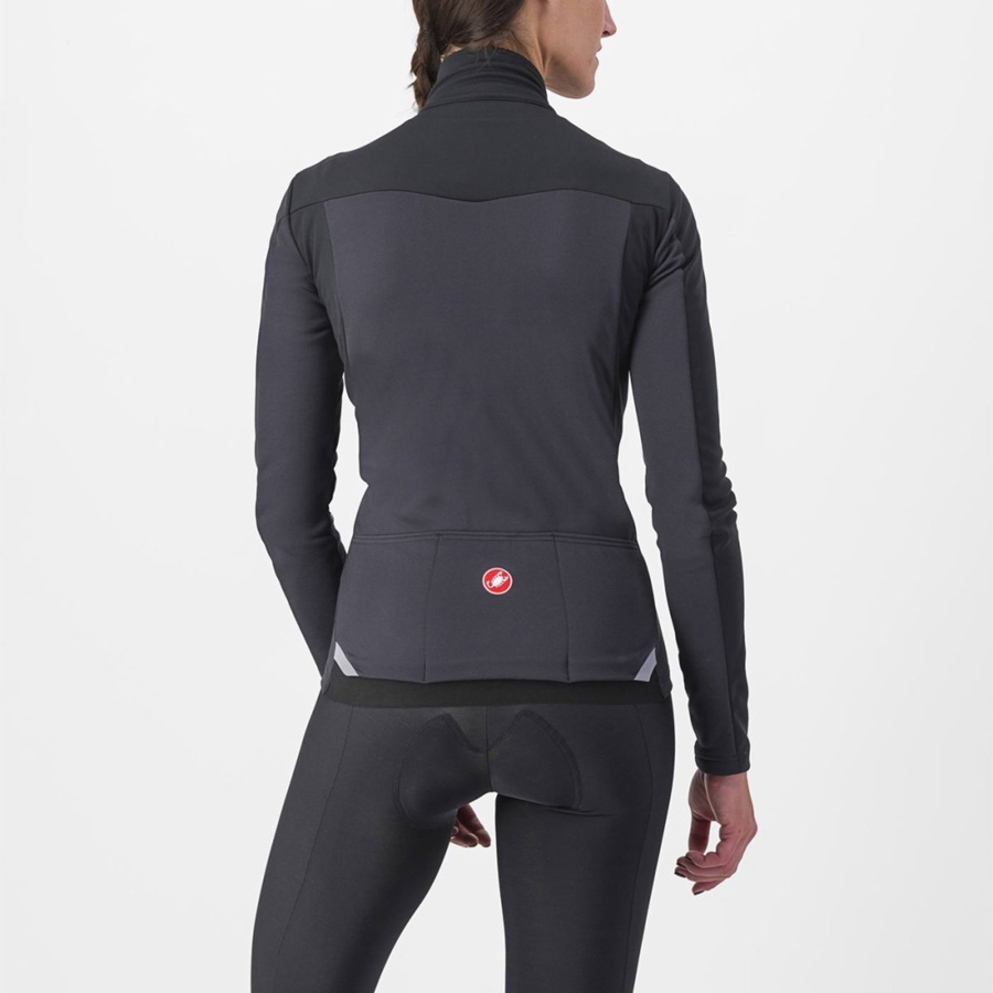 Castelli TRANSITION 2 W Women Jackets Black | WANBGL-465