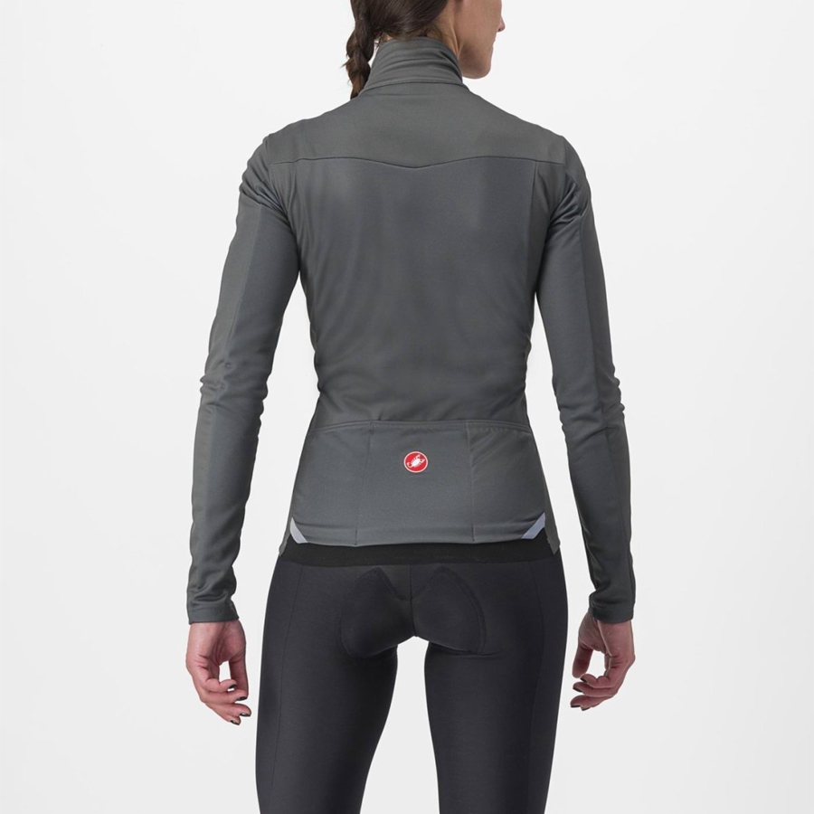 Castelli TRANSITION 2 W Women Jackets Grey | JGEOPR-820