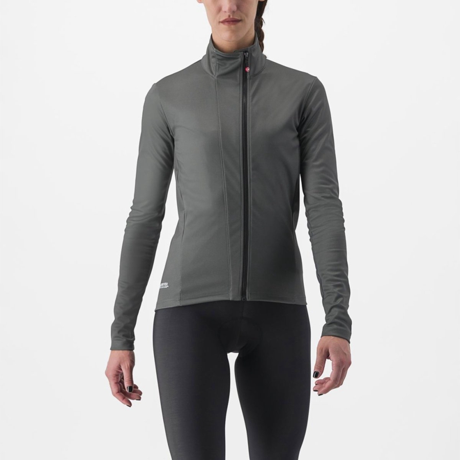 Castelli TRANSITION 2 W Women Jackets Grey | JGEOPR-820