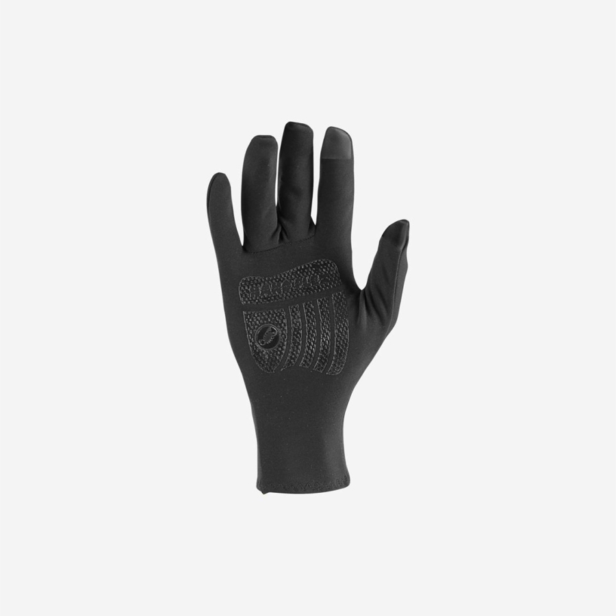 Castelli TUTTO NANO Men Gloves Black | VZQDWS-508