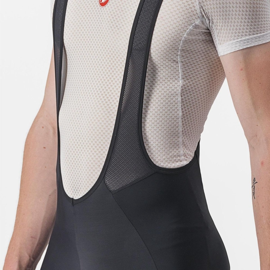 Castelli UNLIMITED CARGO Men Bib Shorts Black | OMINJB-974