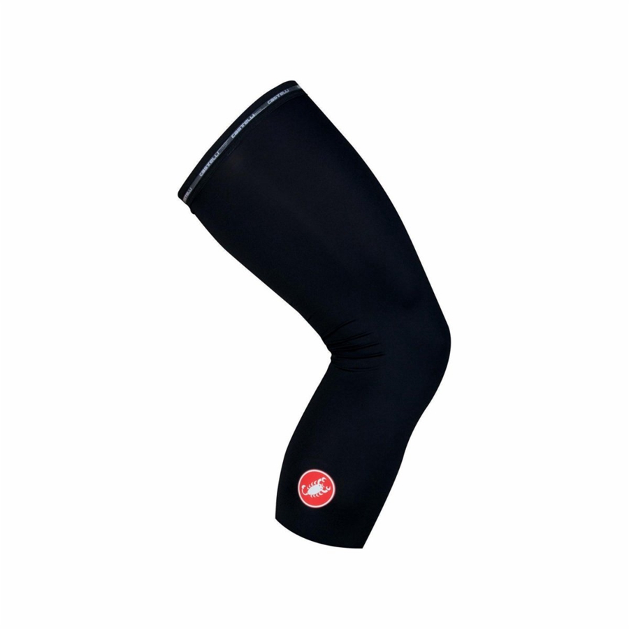 Castelli UPF 50+ LIGHT KNEE SLEEVES Women Leg Warmer Black | ICUNEB-928