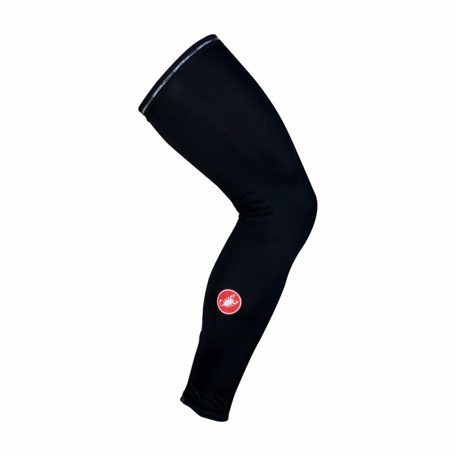 Castelli UPF 50 + LIGHT LEG SLEEVES Men Leg Warmer Black | TOUNPQ-345