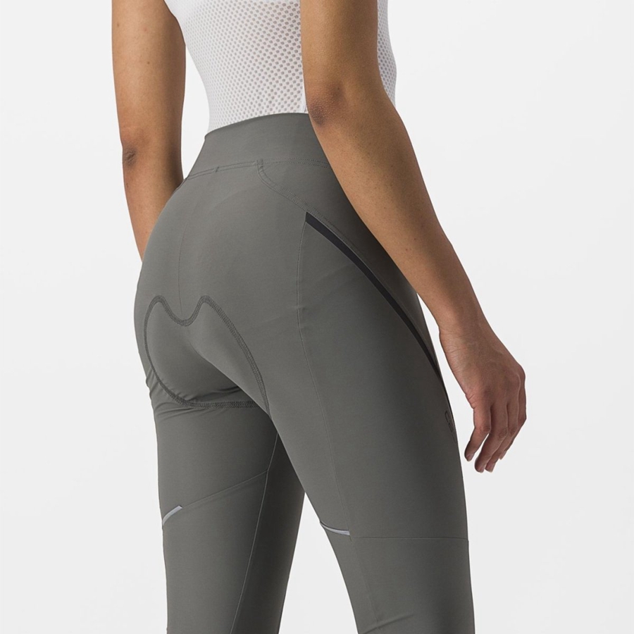 Castelli VELOCISSIMA 3 KNICKER Women Leggings Grey / Dark Grey | FHRDKV-257