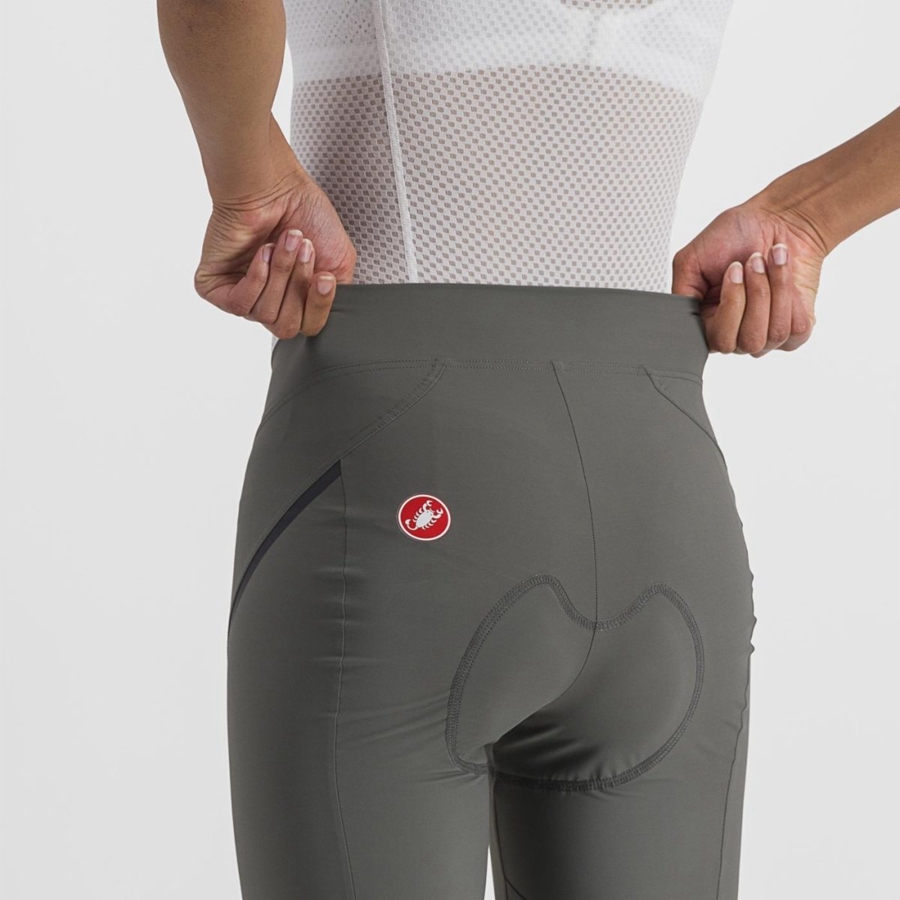 Castelli VELOCISSIMA 3 KNICKER Women Leggings Grey / Dark Grey | FHRDKV-257