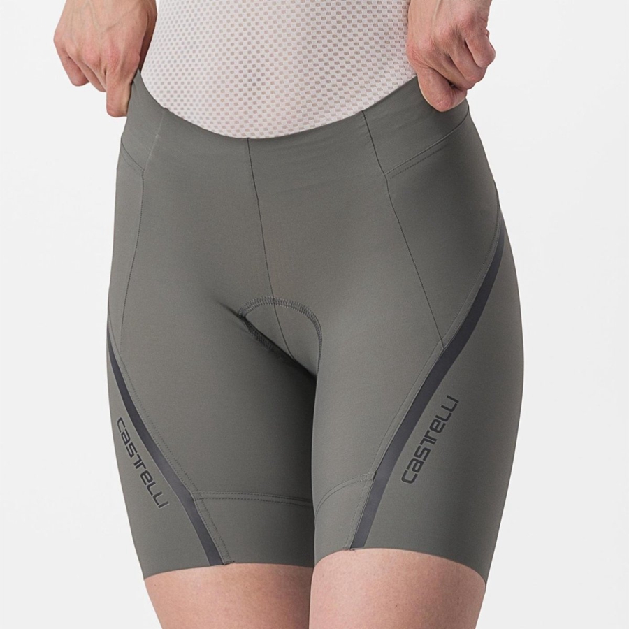 Castelli VELOCISSIMA 3 Women Shorts Grey / Dark Grey | YZCVPI-578