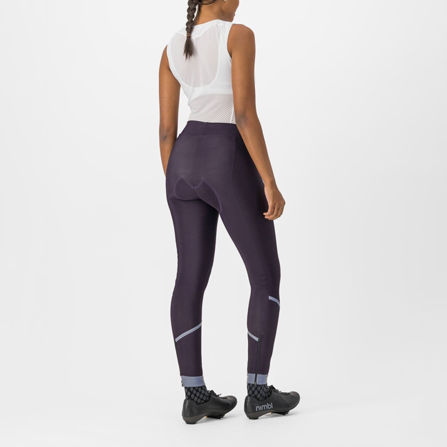 Castelli VELOCISSIMA THERMAL Women Leggings Silver | TIDAKZ-270