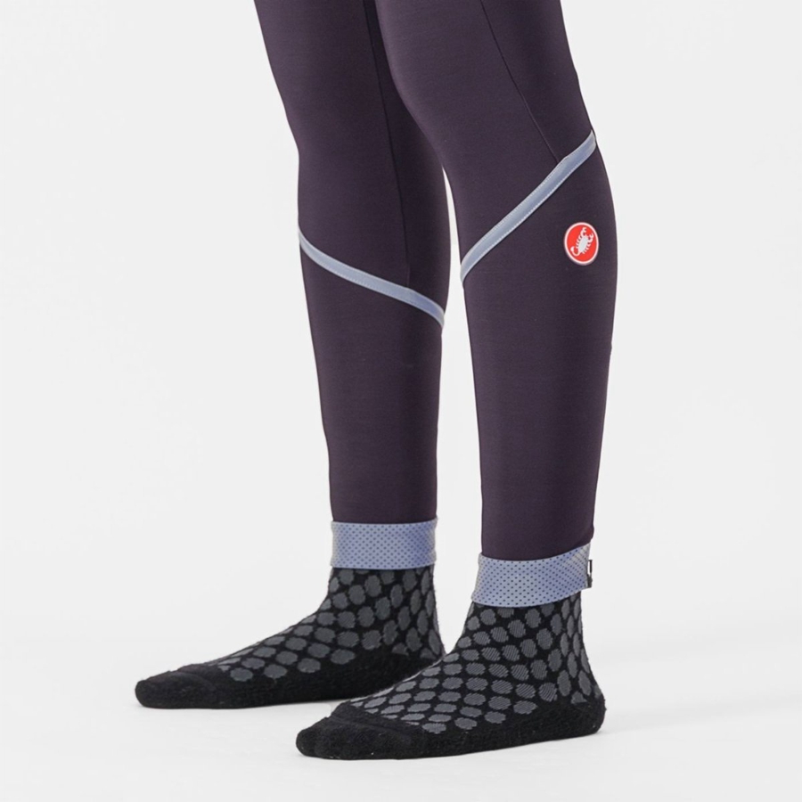 Castelli VELOCISSIMA THERMAL Women Leggings Silver | TIDAKZ-270