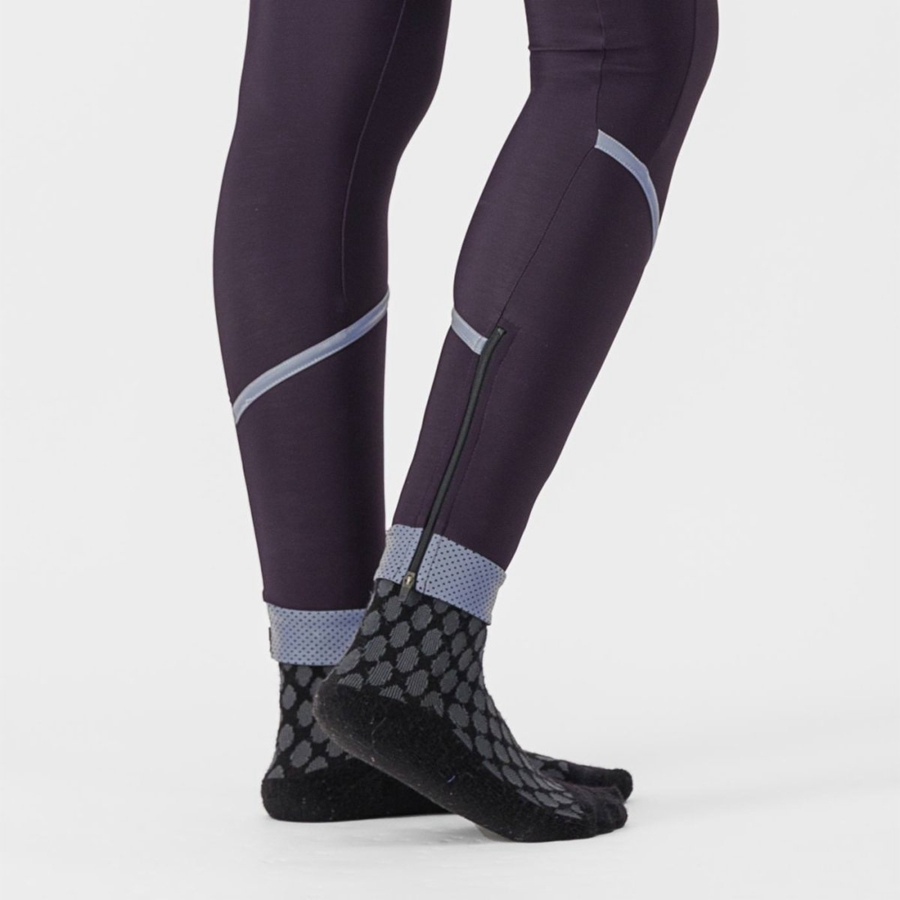 Castelli VELOCISSIMA THERMAL Women Leggings Silver | TIDAKZ-270