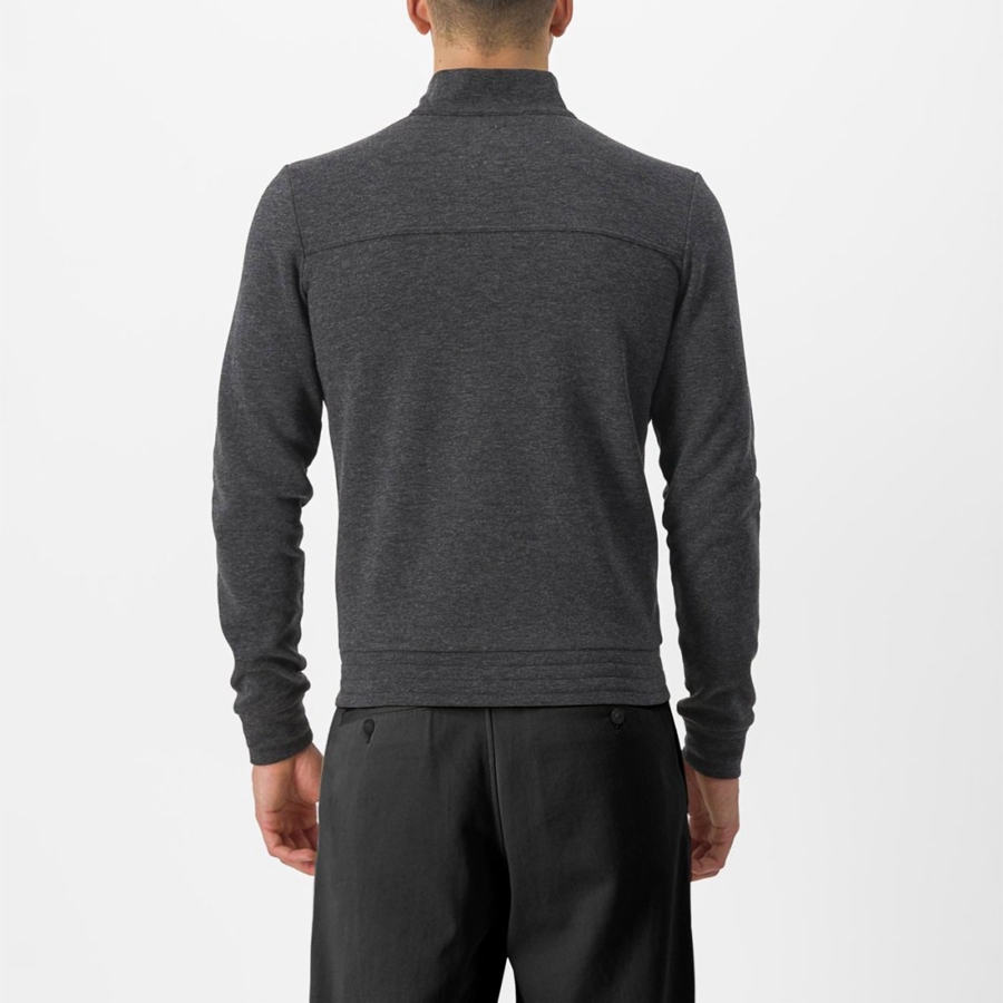 Castelli VIGORELLI TRACK Men Casual Dark Grey | JTXZVY-924